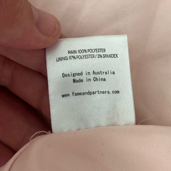 NWT Fame And Partners Maxi Dress Size 4 New With Tags - Picture 12 of 12